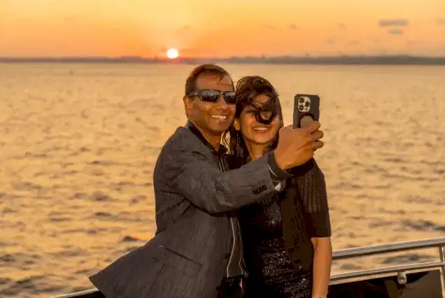 private sunset cruise